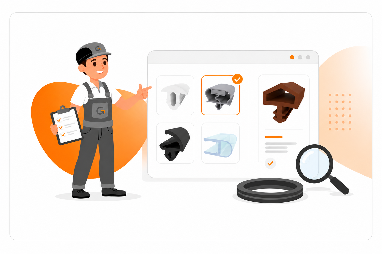 Dichtung für Gewerbekunden Online-Shop | Graf-Dichtungen - B2B-Doorway-dichtungsberater-3